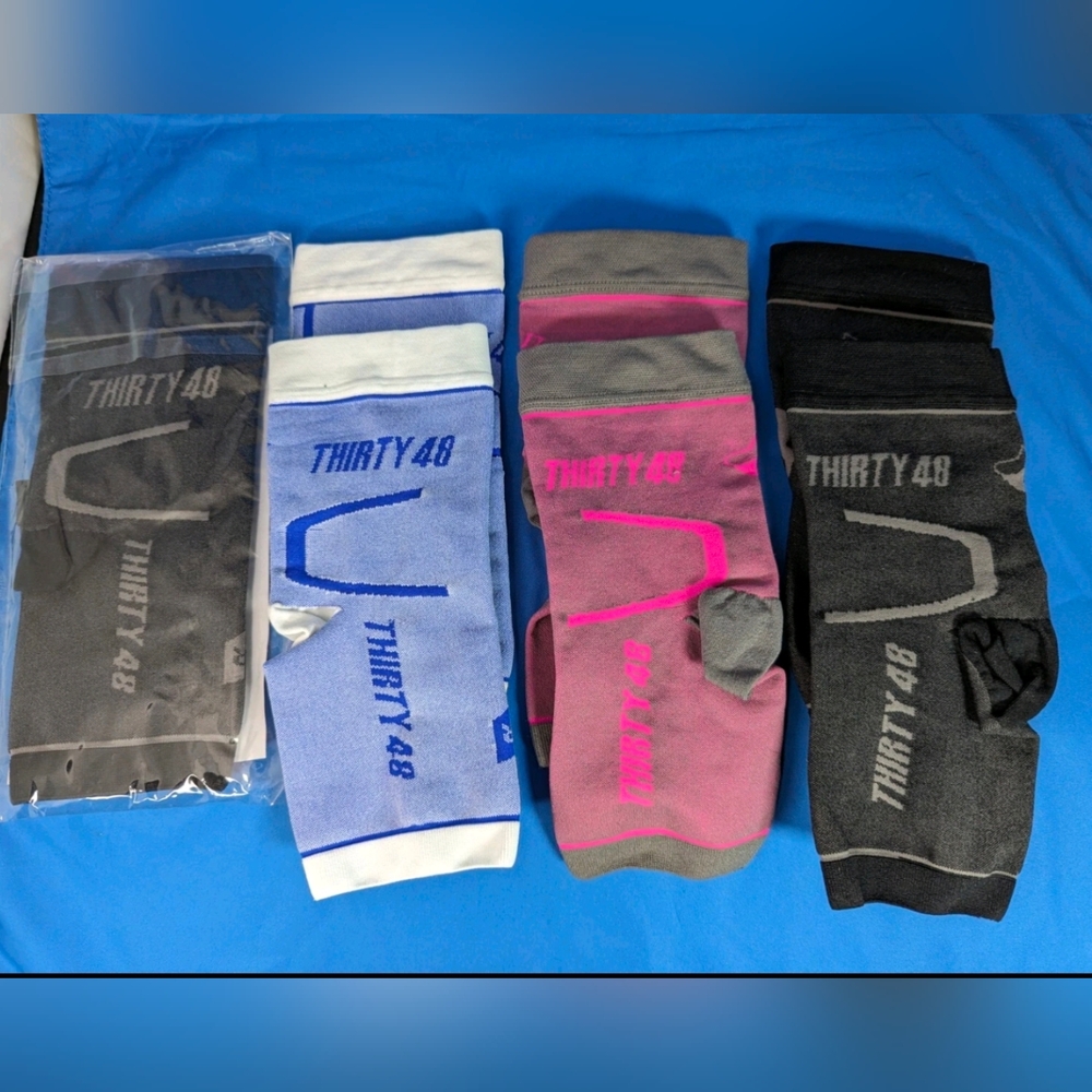 Unisex Compression Thirty48 Socks Plantar Fasciitis M Lot Reduces Pain Swelling